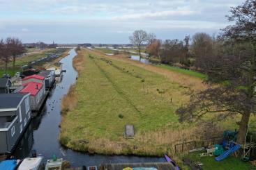 Perceel grasland in polder te Wormer, Jisp en Neck, WORMER